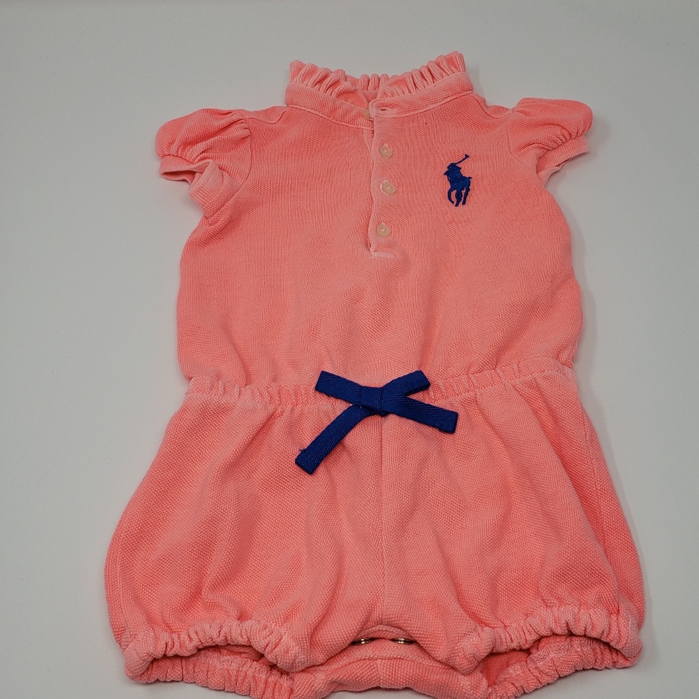 Ralph Lauren baby romper, size 6m